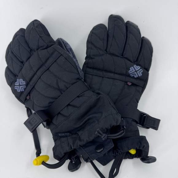 Burton Black Quilted Men's Gloves - Picture 1 of 8